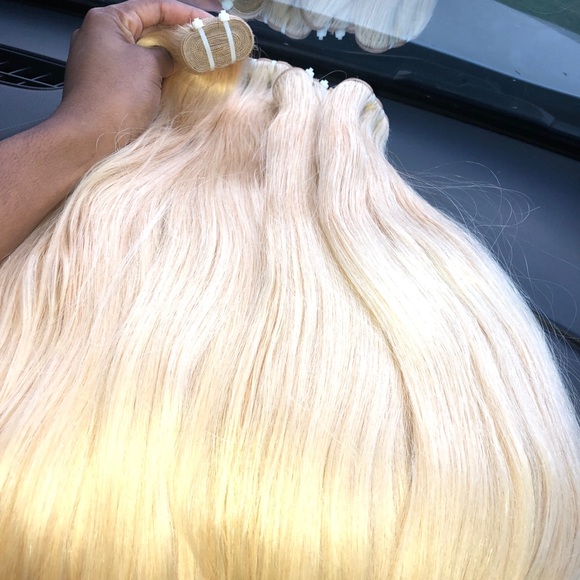 Pure Virgin Human Hair (Raw) color 613hair - Picture 3 of 4